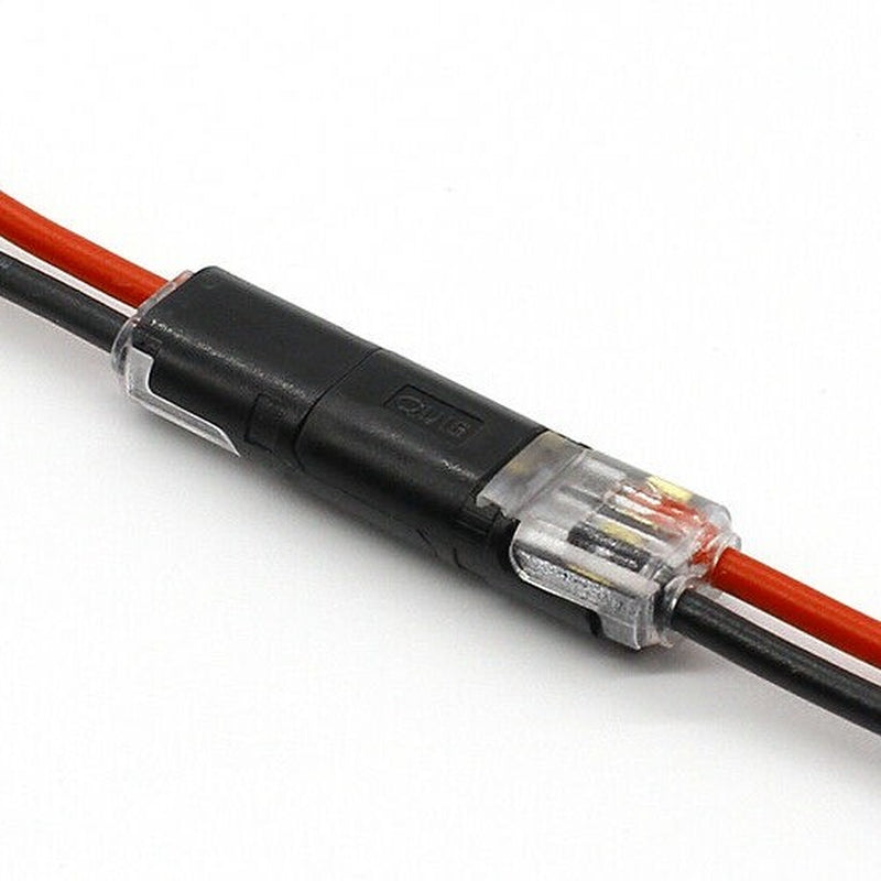 UP 30 PCS D2 Wire Cable Connectors Electrical Connectors Automotive Strip Light