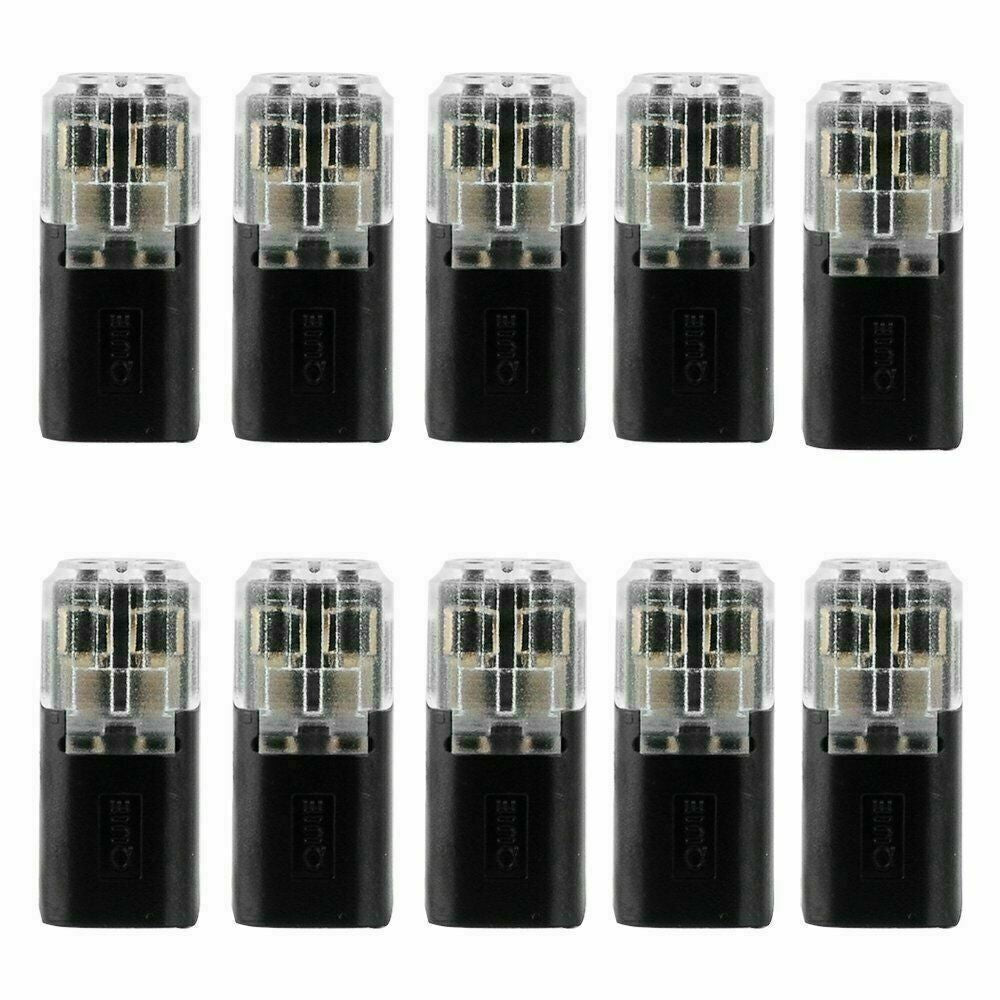 UP 30 PCS D2 Wire Cable Connectors Electrical Connectors Automotive Strip Light